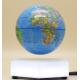 new hexagon magnetic floating levitate globe decor 8 inch