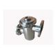 Stainless Steel Water Fountain Equipment Hair Collector With Glass Mirror