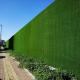 Synthetic Grass Backyard Fence Decoration Environmental Green Natural