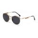 Spring Shape Shades 145MM Plain Lens Glasses Unisex Sunglasses Unique Metal Frame