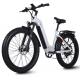 Step Thru Electric City Bike 26 Inch Wheel 7 Speed 48V 17.5Ah Battery Capacity