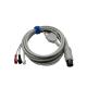 Original Mindray 6pin 3-lead one-piece ECG Patient Cable 3.6M EA6131B