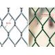 Diamond Hole  Galvanized Chain Link Fence Highway Use