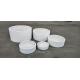 2020 Factory Hot Sales Light weight durble outdoor garden round white clay flower pots