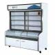 Three temperature order glass door direct cooling refrigerate and preserve cabinet