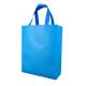 Recycled Blue Clothing Shoe Gift Bag Non Woven Tote Bag Custom Reusable