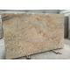 Golden Yellow Stone Granite Slabs , 2.72g / Cm³ Density Large Stone Slabs