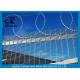 Anti - Climbing High Security Fence Panels With 4.0mm Wire Diameter