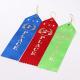 Logo Printing Custom Award Ribbons 100% Polyester Material Single Face