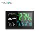 ODM Tabletop Weather Forecaster With Color Screen 3 Day Forecast Wifi Weather Clock