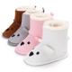 Amazon hot Cotton fabric Knitting 0-2 years prewalker baby boots bootie
