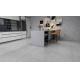 Glossy Gray Ceramic Rustic Tiles For Kitchen Office AAA Grade Glazed Firebrick