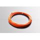 Multimode Fiber Optic Patch Cables LC / APC - LC / APC Orange Color