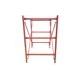 Powder Coated Q235 Steel Scaffolding H Frame For Buildings Construction