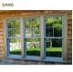 Customized Aluminum Sash Windows French Design Accordion Single Double Hung Window