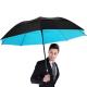Oversized Double Canopy Vented Golf Umbrella Auto Open Waterproof Sunproof