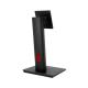 Height Adjustable Lcd TV Bracket FCC 6kg Loading Lcd Monitor Stand