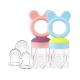 Baby Fruit Food Feeder PacifierTeether Toys Set - Silicone Fresh Food Feeder Teether