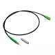 Pullable Pushable Fiber Optic Patch Cord SC/APC Pre-connectorized FTTH Drop Cable Pulling/Pushing through the wall