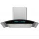 Smart Stainless Steel Glass Range Hood with App Control Low Noise Kitchen Chimney Hood
