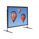 150  Portable Flexible Rear & Front foldable projection screen 4/3