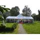 High Peak Top White Canvas Marquee Party Tent For Wedding Reception Waterproof