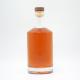 750ml Whisky Empty Extra Flint Vodka Round Glass Bottle for Beverage