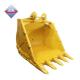 1.5m3 Cat Excavator Buckets Hardness Steel Main Pin Hydraulic Thumb