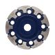 5 Inch T-Shaped Diamond Cup Grinding Wheel, Used For Quartz Stone, Artificial Stone, Various Ceramics