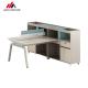 PANEL Wood Modern Style Four-Person Office Desk and Chair Combination for Workstation