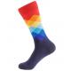 Mens Funky Colorful Patterned Dress Socks With Cool And Crazy Designs