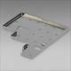 Aluminum Sheet Metal Fabrication Custom CNC Laser Cutting Metal Parts