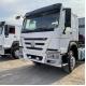 Manual Transmission Used Tractor Trailers With 2014-2019 Manufacture Howo 6x4 Drive