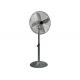 16 Adjustable Oscillating Indoor Floor Standing Fan 3 Blade Nickel Chrome ETL