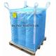 Blue Anti Static Bulk Bags for 1000kg Load Capacity Manufactured