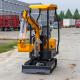 Lightweight  1.8 Ton Mini Excavator Internal Combustion Drive With England Engine