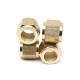 Knurled Round Head CNC Brass Parts Rivet For Industrial Equipment