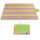Fold Up Waterproof Picnic Blanket Environmental Protection With Velcro Design