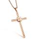 New Fashion Tagor Jewelry 316L Stainless Steel Pendant Necklace TYGN009