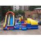 Great Fun Outdoor Kid Giant Inflatable Amusement Park For Commercial Use