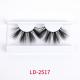 Reusable 25mm Faux Mink Lashes With 3D Natural Layered Effect