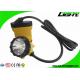 3W Cree LED Mining Hard Hat Lights 25000Lux Four Lighting Levels With Low Power Warning