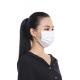 White Non Woven Disposable Mask , Anti Virus Disposable Face Mask