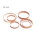 OEM Phenolic Wear Ring High Load Resin Brown Guiding Ring Fabric Reinforced