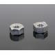 DIN Standard Carbon Steel Galvanized Hex Nuts M2 - M12 OEM For Machinery Industry