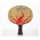 Personalised table tennis bat Red Flame Blade For Burning Passion