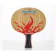 Personalised table tennis bat Red Flame Blade For Burning Passion
