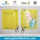 High Quality Cartoon PVC Plastic Card Pocket W/Key Coil Chain