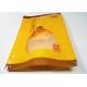 Disposable Recycled Plastic Medicine Bags Three Side Seal With Hang Hole