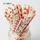 Eco Friendly Degradable Paper Straws Individually Wrapped Paper Drinking Straws